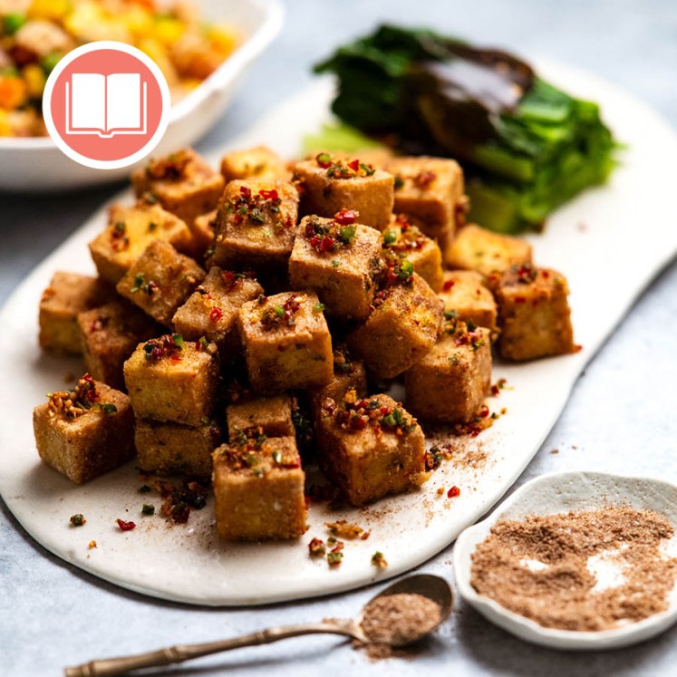 Crispy Salt n Pepper Tofu from RecipeTin Eats "Dinner" cookbook by Nagi Maehashi