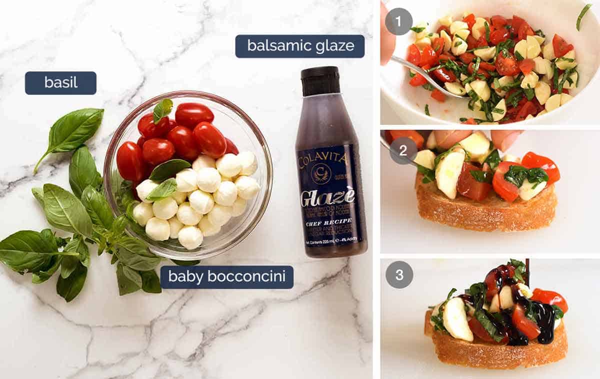 How to make Caprese Crostini