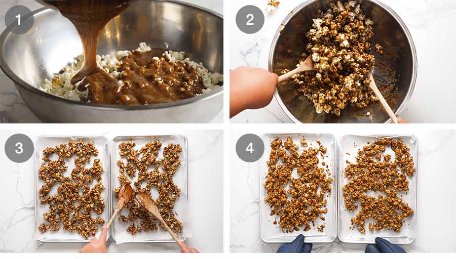 How to make Christmas Popcorn Candy