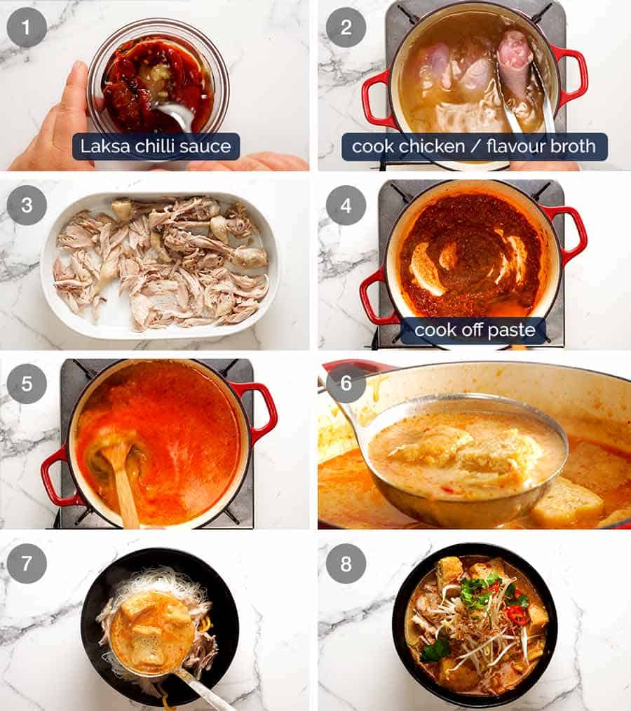 How to make Malaysian Laksa