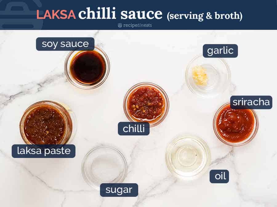 What goes in Laksa Chilli Sauce