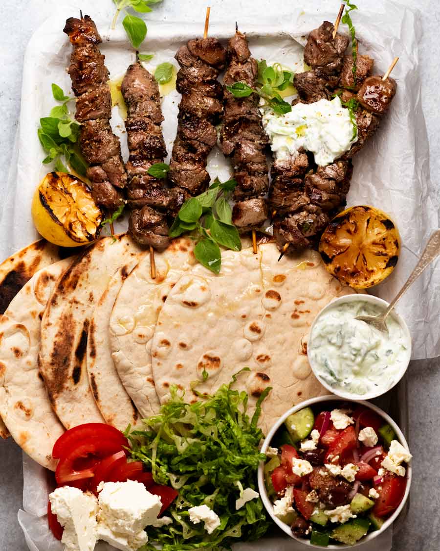 Photo of Lamb souvlaki